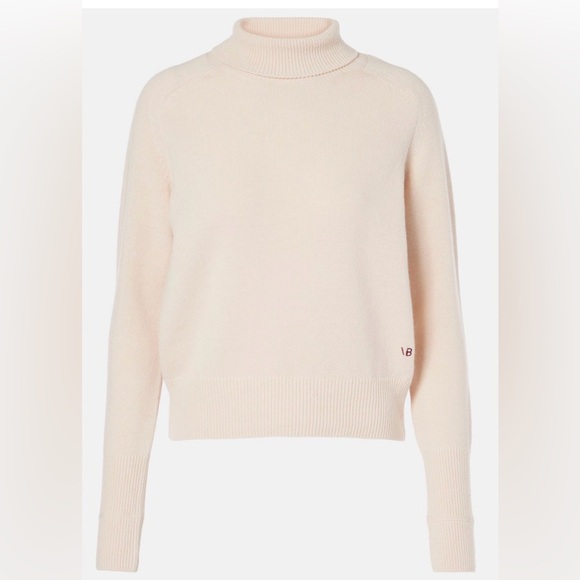 Victoria Beckham Sweaters - VICTORIA BECKHAM Cashmere Turtleneck Sweater In Cream . Size S